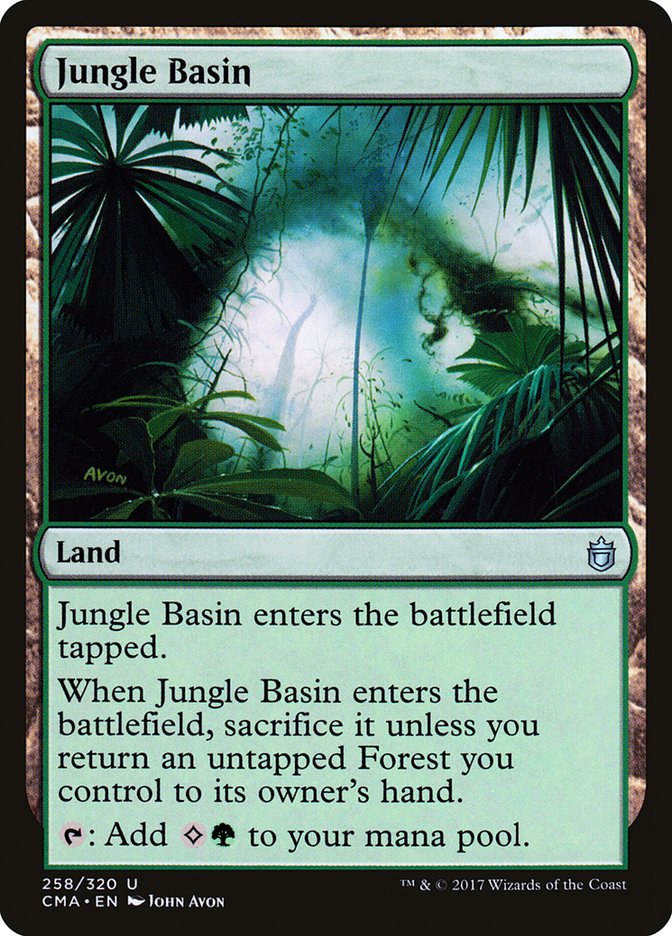 Jungle Basin [Commander Anthology] | Chromatic Games