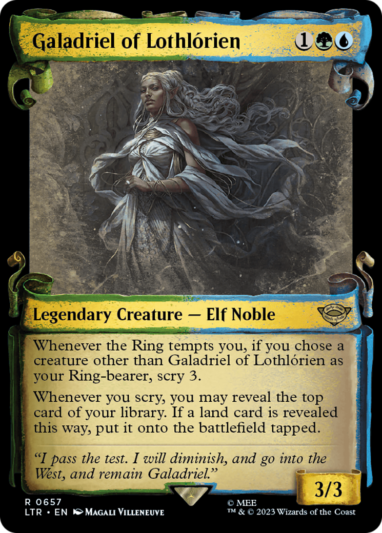 Galadriel of Lothlorien [The Lord of the Rings: Tales of Middle-Earth Showcase Scrolls] | Chromatic Games