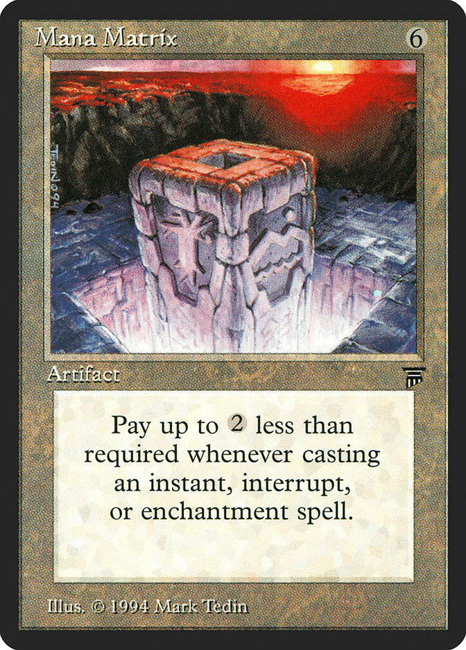 Mana Matrix [Legends] | Chromatic Games