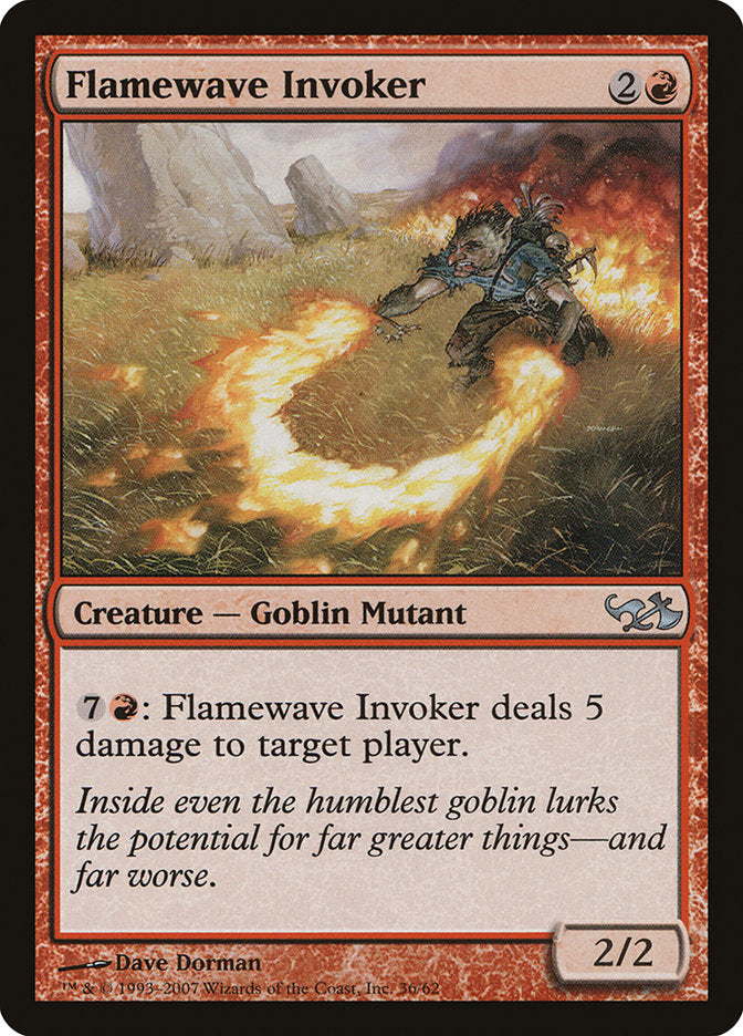 Flamewave Invoker [Duel Decks: Elves vs. Goblins] | Chromatic Games