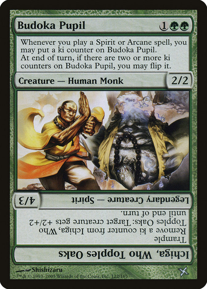 Budoka Pupil // Ichiga, Who Topples Oaks [Betrayers of Kamigawa] | Chromatic Games