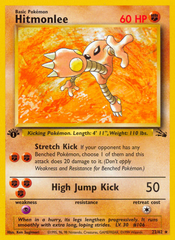 Hitmonlee (22/62) [Fossil Unlimited] | Chromatic Games