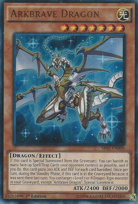 Arkbrave Dragon [SR02-EN000] Ultra Rare | Chromatic Games