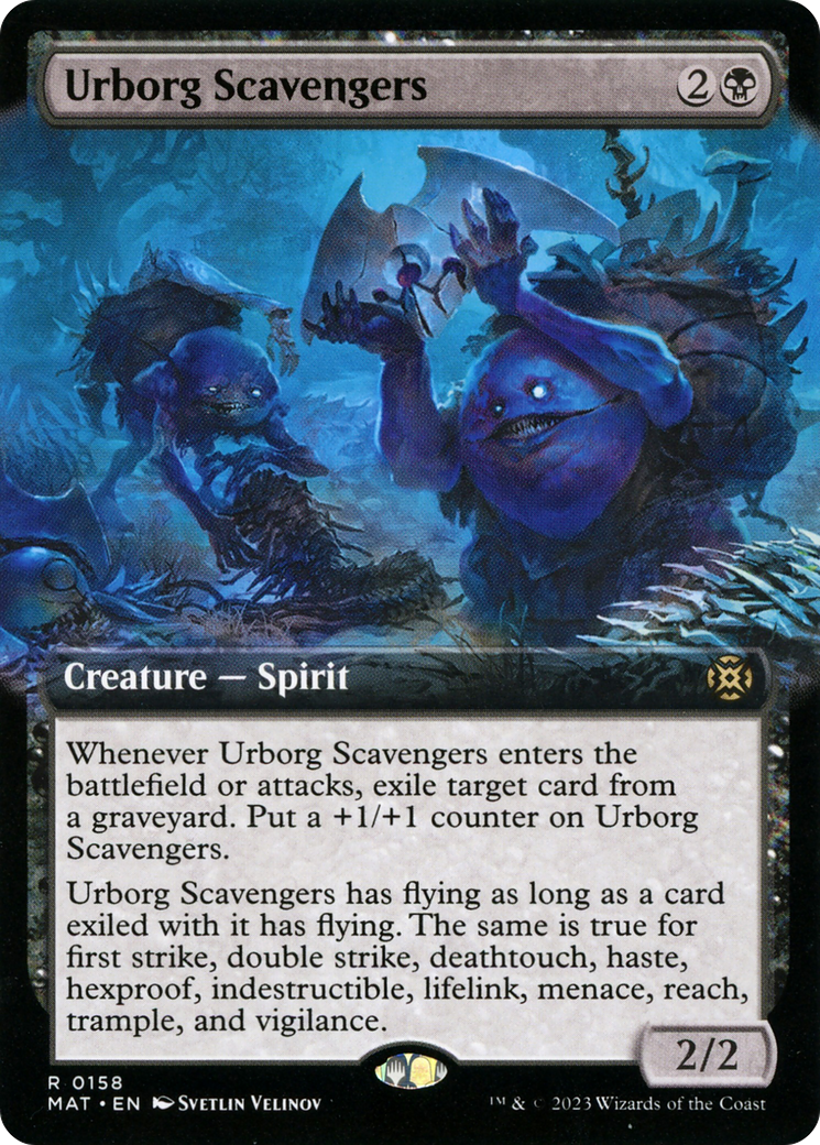 Urborg Scavengers (Extended Art) [March of the Machine: The Aftermath] | Chromatic Games