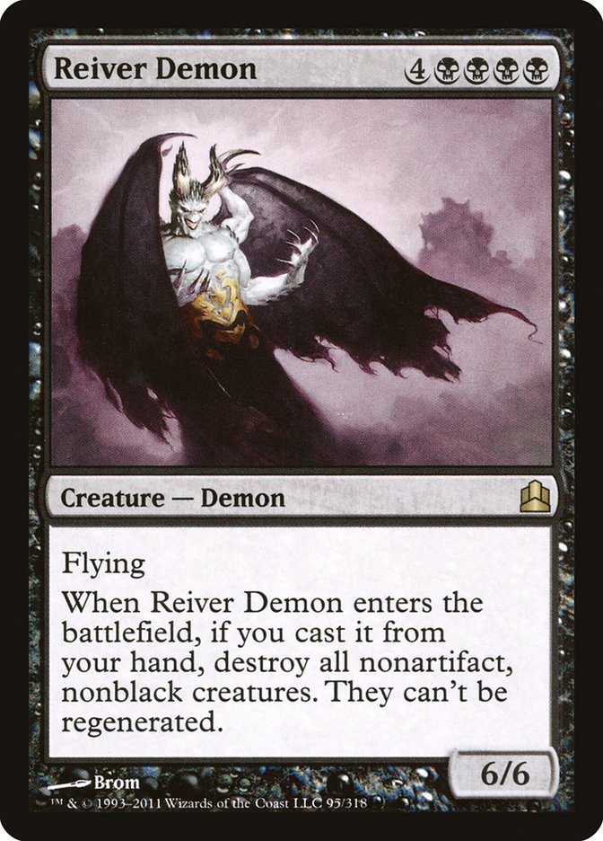 Reiver Demon [Commander 2011] | Chromatic Games