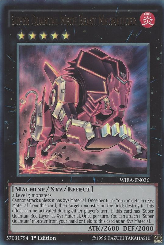 Super Quantal Mech Beast Magnaliger [WIRA-EN036] Ultra Rare | Chromatic Games