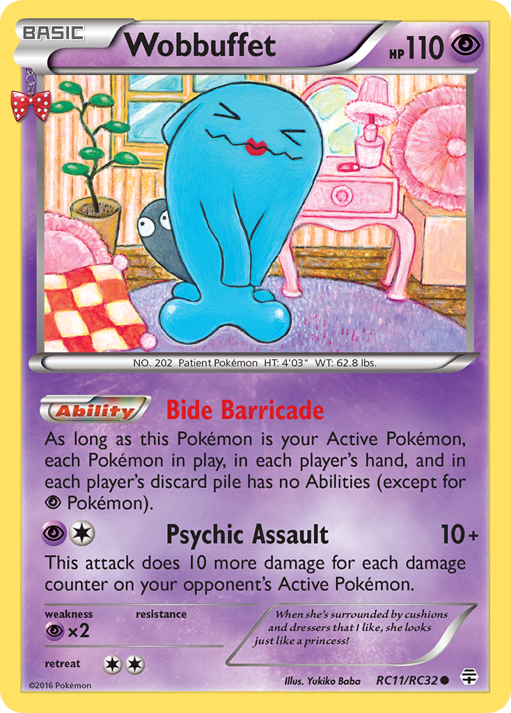 Wobbuffet (RC11/RC32) [XY: Generations] | Chromatic Games