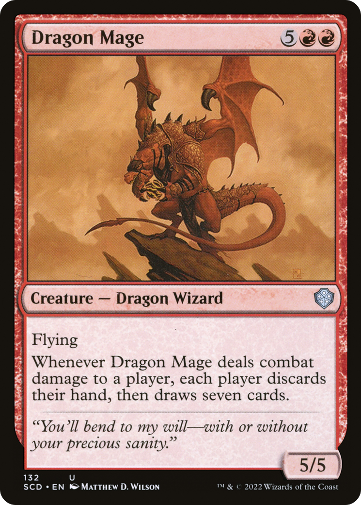 Dragon Mage [Starter Commander Decks] | Chromatic Games