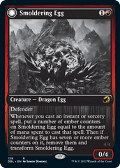 Smoldering Egg // Ashmouth Dragon [Innistrad: Double Feature] | Chromatic Games