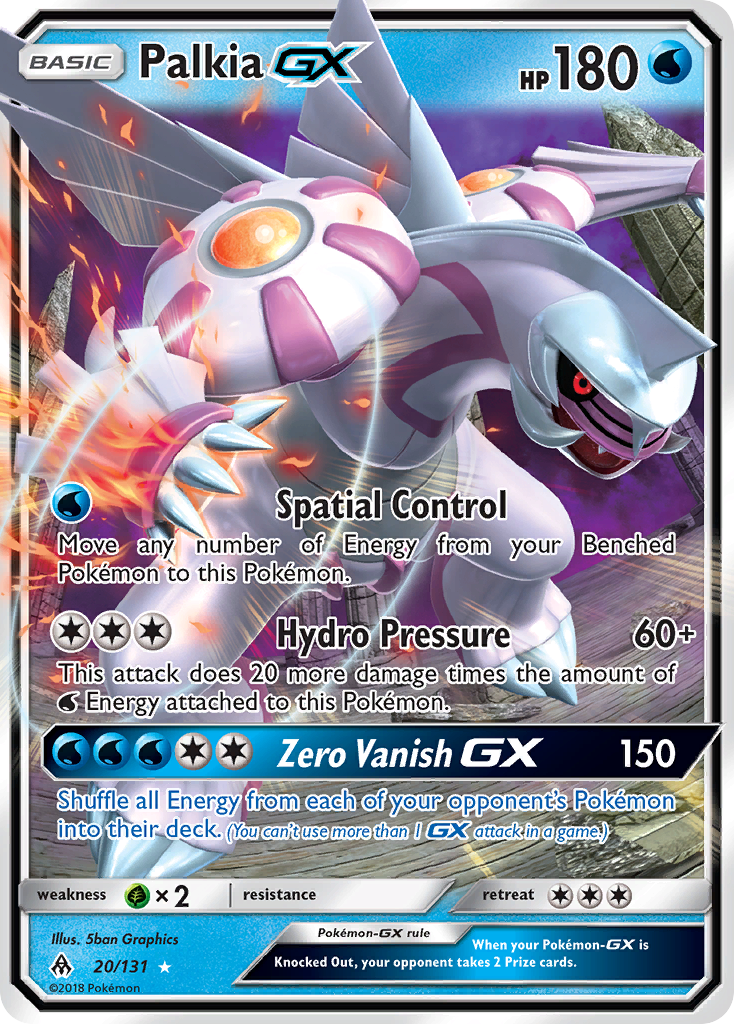 Palkia GX [Forbidden Light] | Chromatic Games