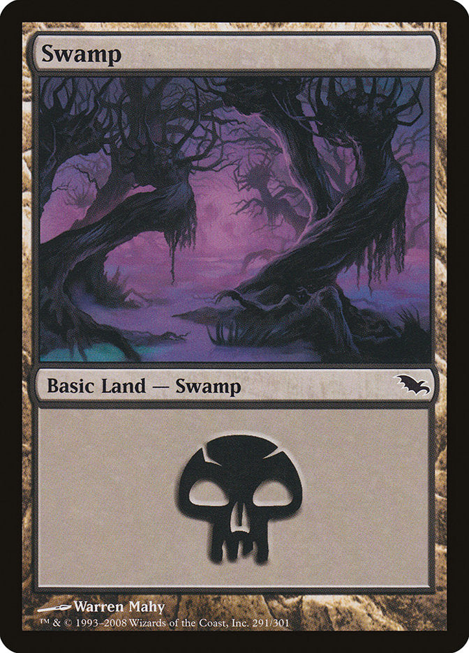 Swamp (291) [Shadowmoor] | Chromatic Games