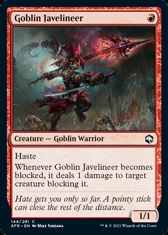 Goblin Javelineer [Dungeons & Dragons: Adventures in the Forgotten Realms] | Chromatic Games