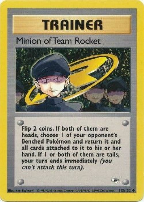 Minion of Team Rocket [Gym Heroes] | Chromatic Games