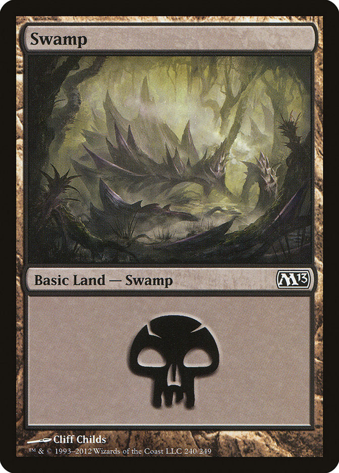 Swamp (240) [Magic 2013] | Chromatic Games