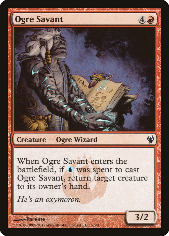 Ogre Savant [Duel Decks: Izzet vs. Golgari] | Chromatic Games