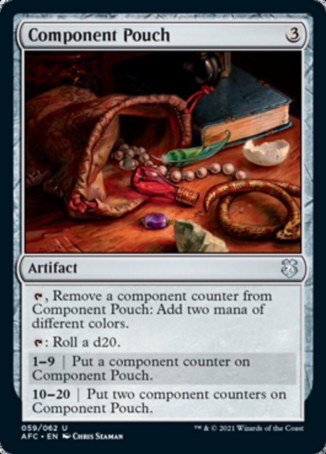 Component Pouch [Dungeons & Dragons: Adventures in the Forgotten Realms Commander] | Chromatic Games