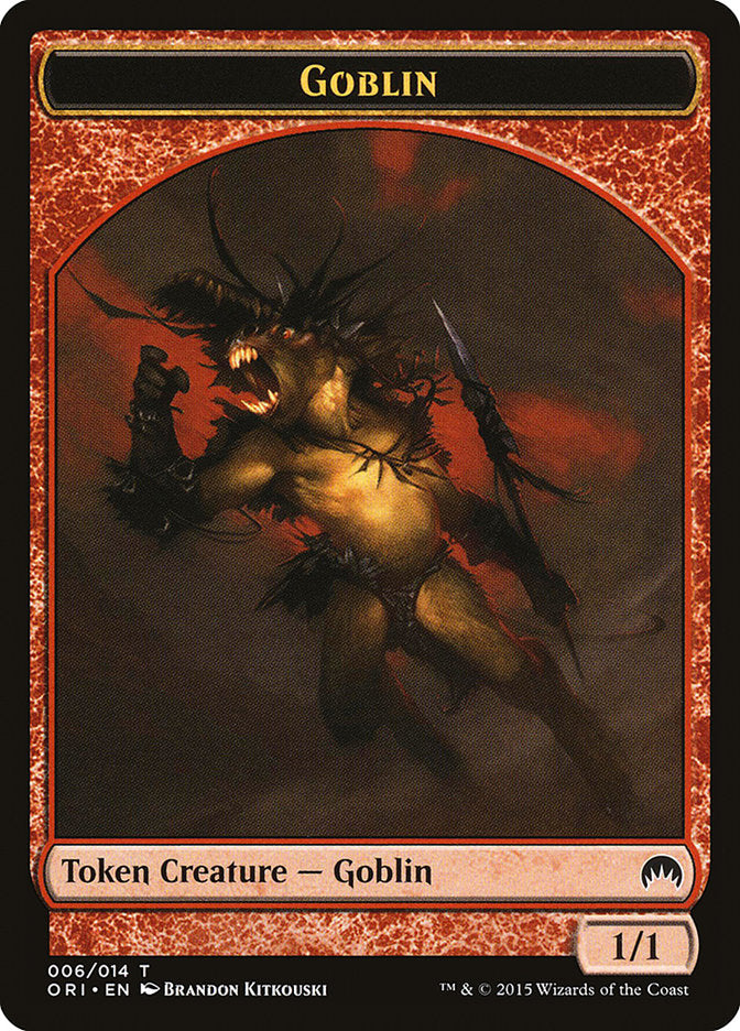 Goblin Token [Magic Origins Tokens] | Chromatic Games