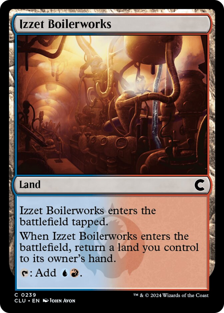 Izzet Boilerworks [Ravnica: Clue Edition] | Chromatic Games