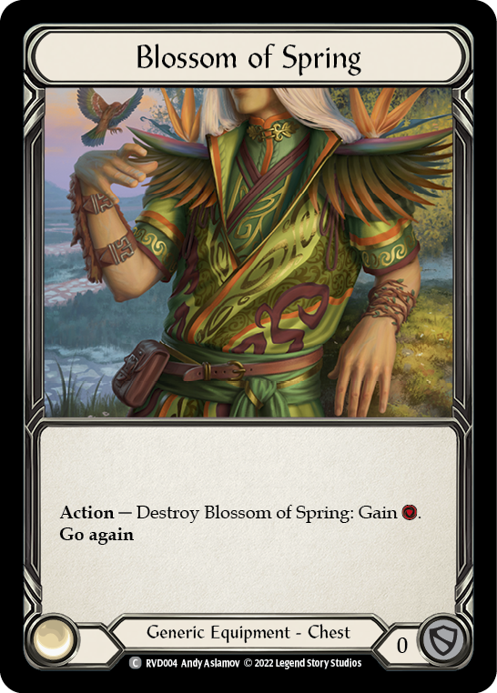 Blossom of Spring [RVD004] (Classic Battles: Rhinar vs Dorinthea)  Rainbow Foil | Chromatic Games