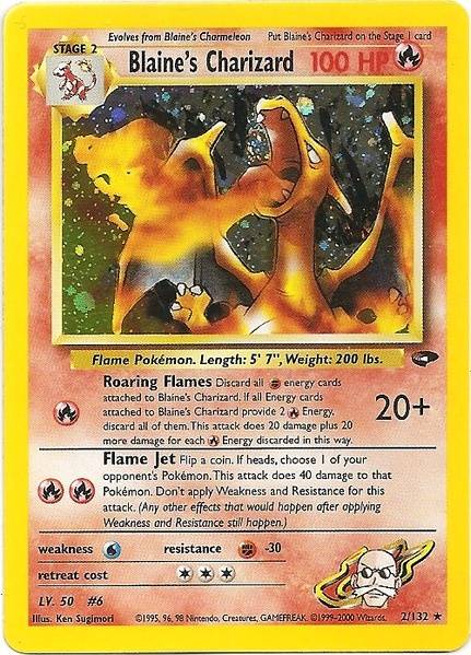 Blaine's Charizard [Gym Challenge] | Chromatic Games