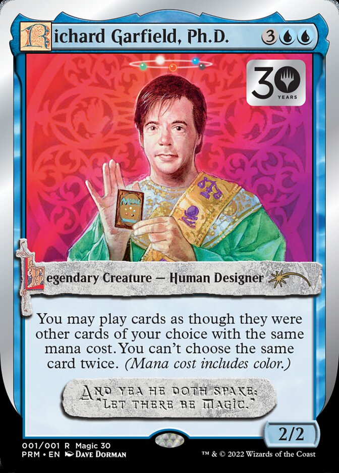 Richard Garfield, Ph.D. [30th Anniversary Promos] | Chromatic Games