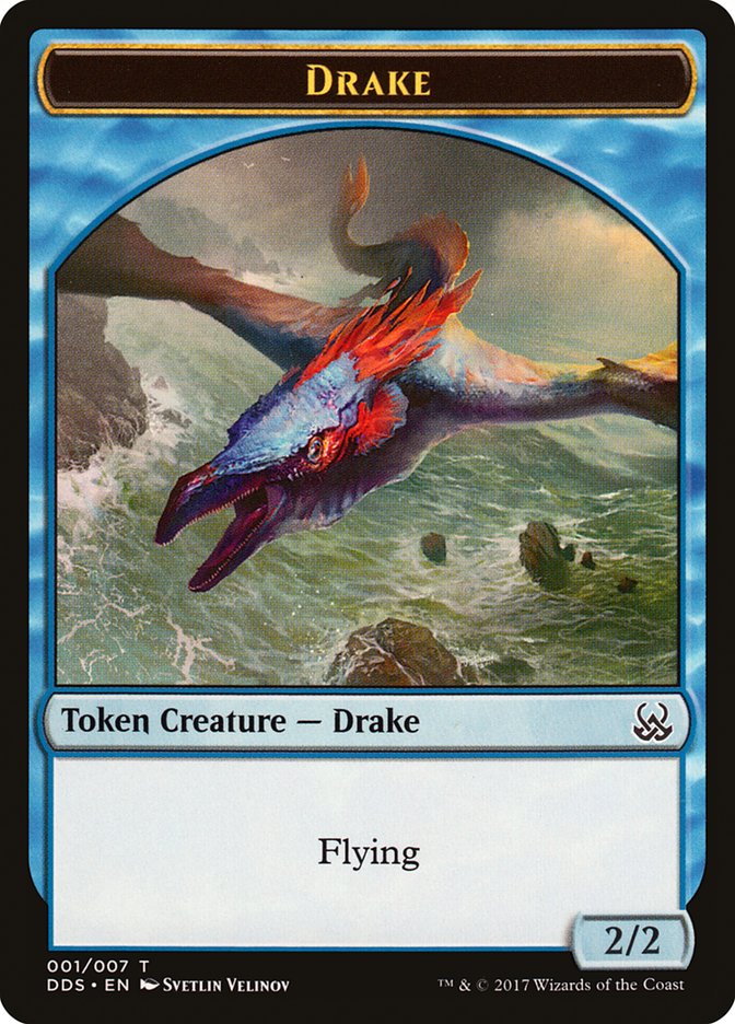 Drake Token [Duel Decks: Mind vs. Might Tokens] | Chromatic Games