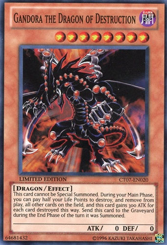 Gandora the Dragon of Destruction [CT07-EN020] Super Rare | Chromatic Games