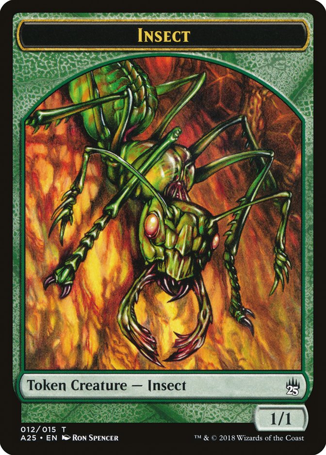 Insect Token [Masters 25 Tokens] | Chromatic Games