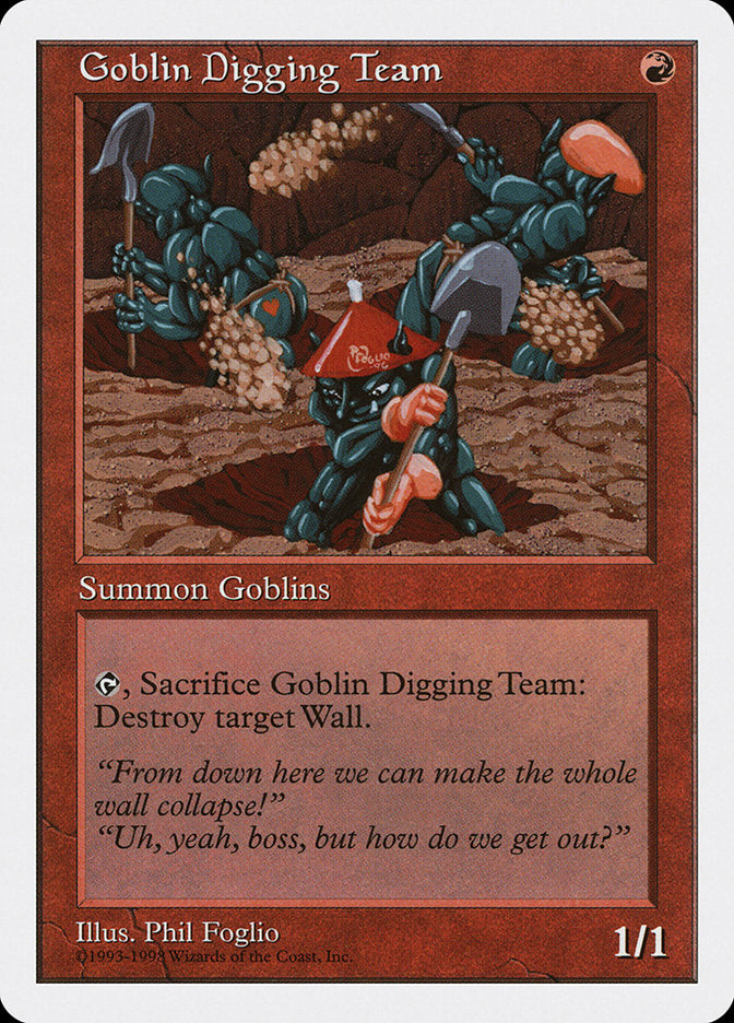 Goblin Digging Team [Anthologies] | Chromatic Games