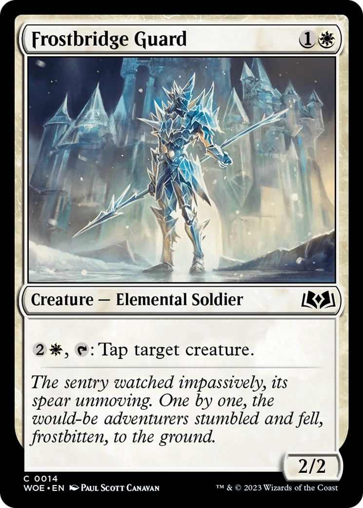 Frostbridge Guard [Wilds of Eldraine] | Chromatic Games