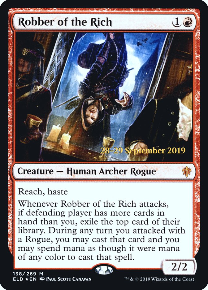 Robber of the Rich [Throne of Eldraine Prerelease Promos] | Chromatic Games