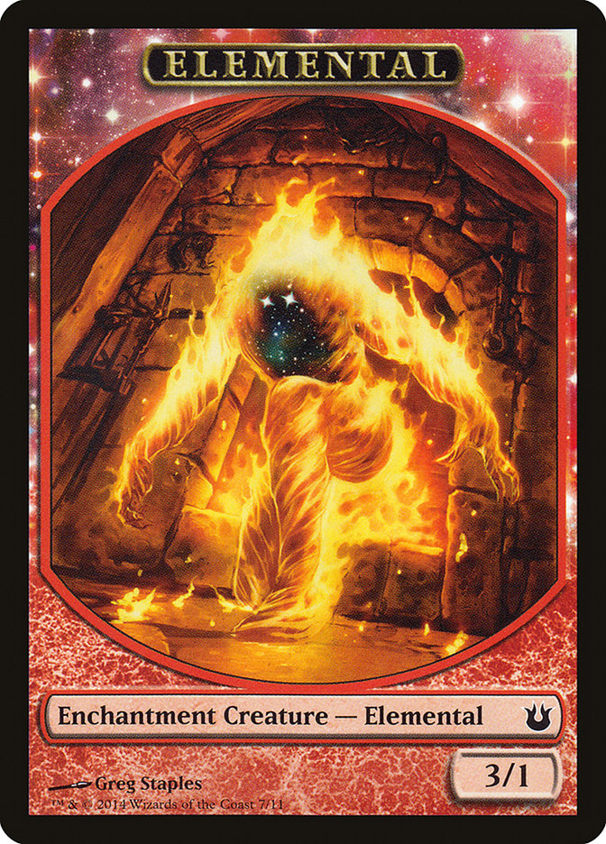 Elemental Token [Born of the Gods Tokens] | Chromatic Games