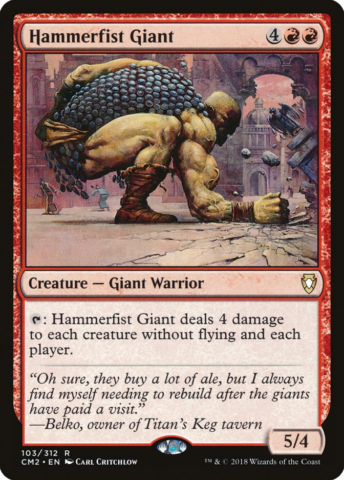 Hammerfist Giant [Commander Anthology Volume II] | Chromatic Games