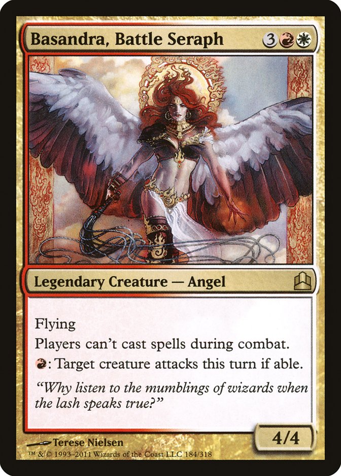 Basandra, Battle Seraph [Commander 2011] | Chromatic Games