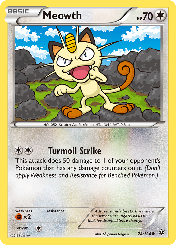 Meowth [Fates Collide] | Chromatic Games