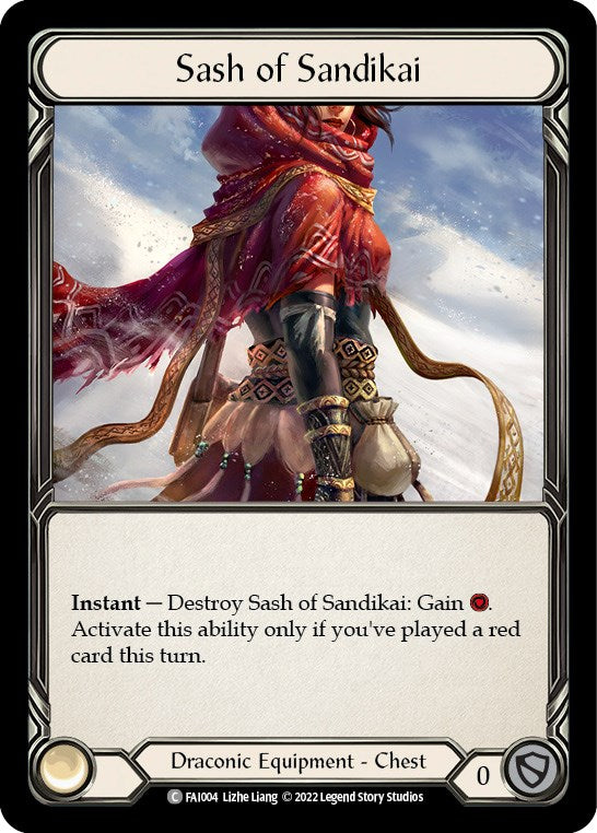 Sash of Sandikai [FAI004] (Uprising Fai Blitz Deck) | Chromatic Games