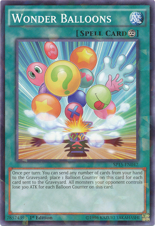 Wonder Balloons [SP15-EN042] Shatterfoil Rare | Chromatic Games