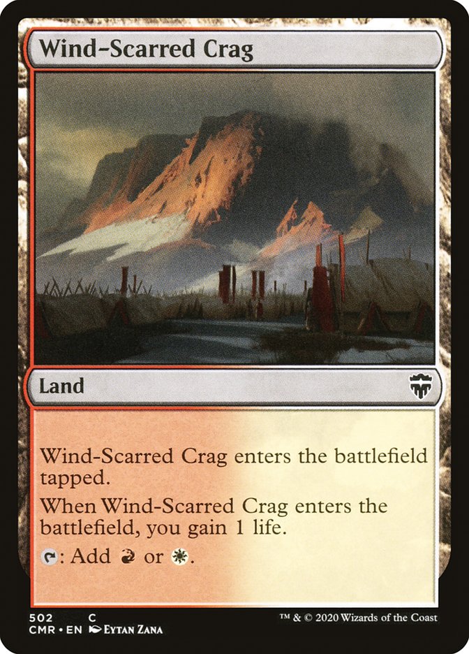 Wind-Scarred Crag [Commander Legends] | Chromatic Games