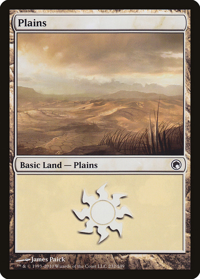 Plains (232) [Scars of Mirrodin] | Chromatic Games