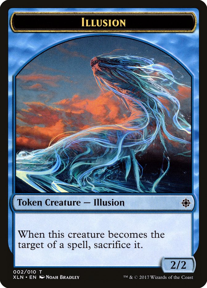 Illusion Token [Ixalan Tokens] | Chromatic Games