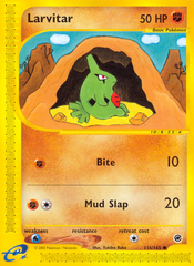 Larvitar (116/165) [Expedition: Base Set] | Chromatic Games