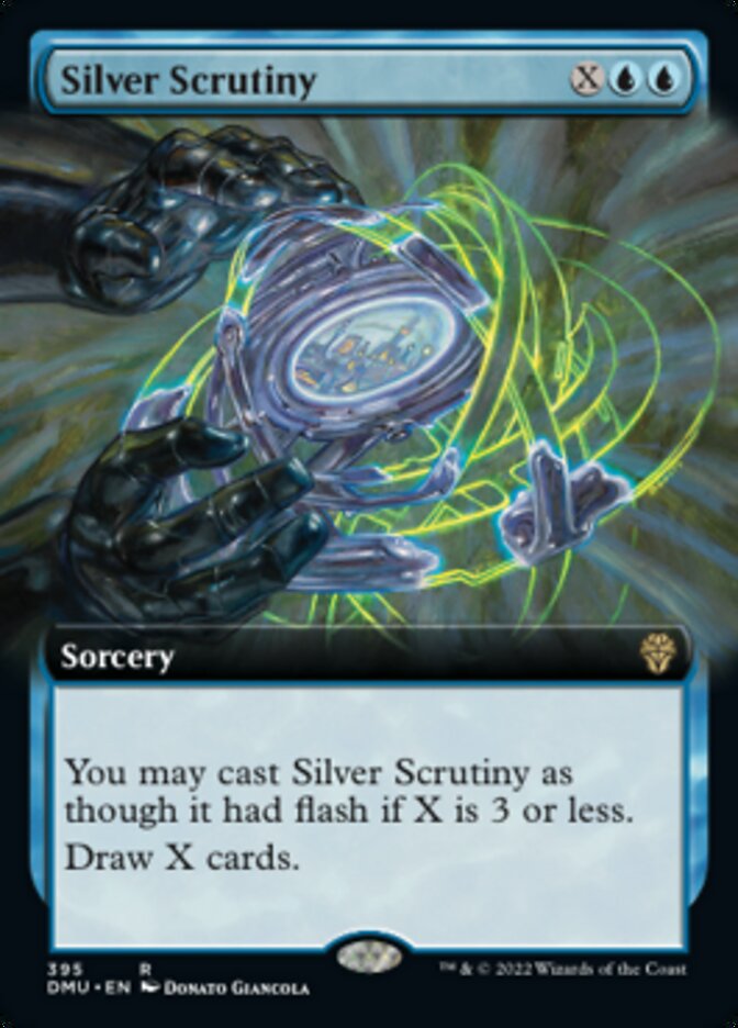 Silver Scrutiny (Extended Art) [Dominaria United] | Chromatic Games