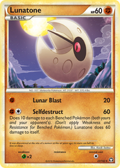 Lunatone (25/102) [HeartGold & SoulSilver: Triumphant] | Chromatic Games