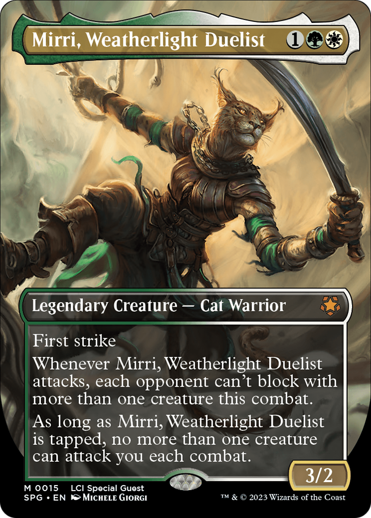 Mirri, Weatherlight Duelist (Borderless) [The Lost Caverns of Ixalan Special Guests] | Chromatic Games