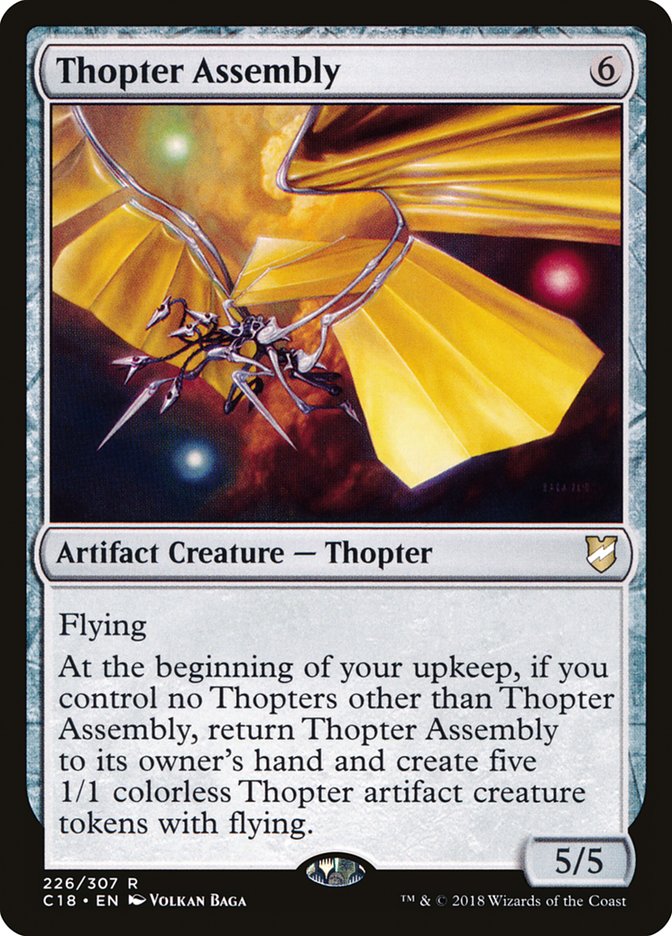 Thopter Assembly [Commander 2018] | Chromatic Games