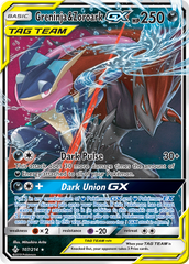 Greninja & Zoroark GX (107/214) [Sun & Moon: Unbroken Bonds] | Chromatic Games