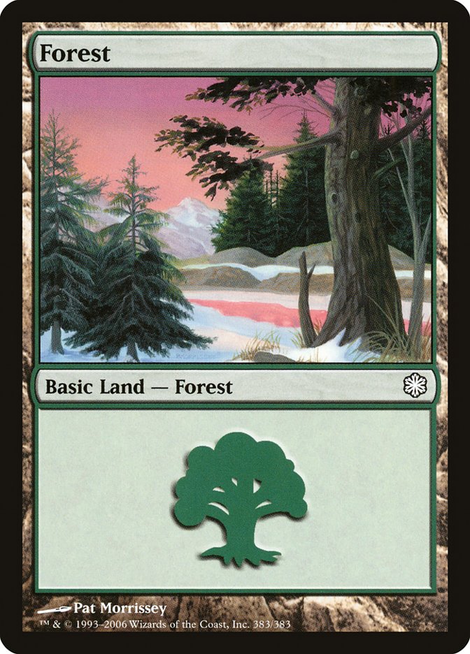 Forest (383) [Coldsnap Theme Decks] | Chromatic Games