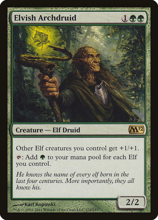 Elvish Archdruid [Magic 2012] | Chromatic Games