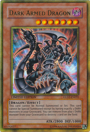 Dark Armed Dragon [GLD2-EN031] Ultra Rare | Chromatic Games