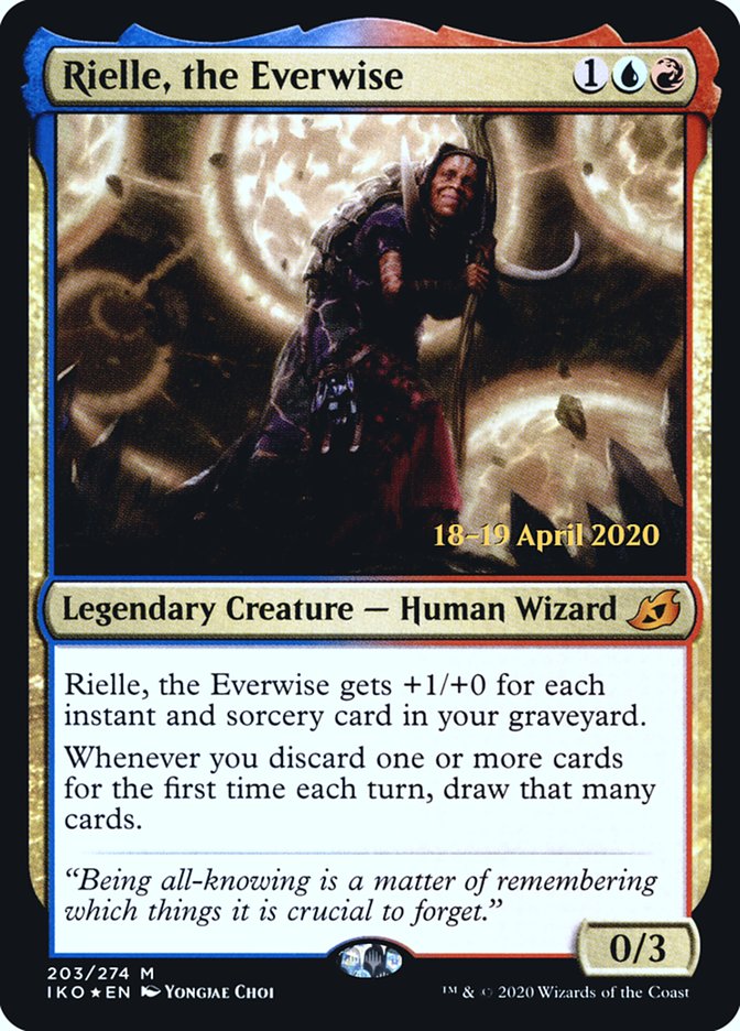 Rielle, the Everwise [Ikoria: Lair of Behemoths Prerelease Promos] | Chromatic Games